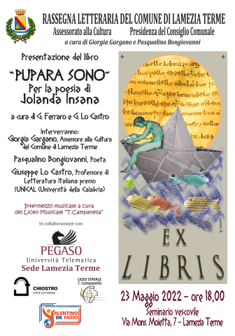 Rassegna Ex Libris - Presentazione libro "Pupara sono"